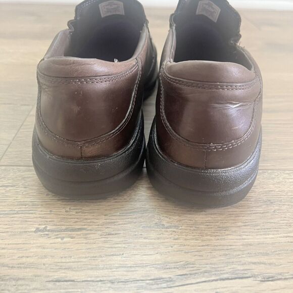 Merrell Captiva Women's Size 8 Shoes Brown Leather Slip On Comfort Loafers - Picture 5 of 8